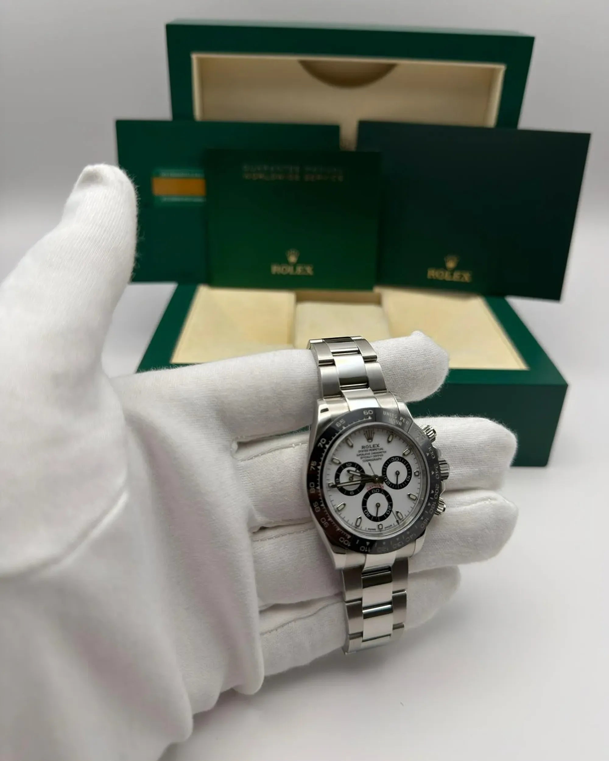 Daytona Cosmograph Panda White Dial Full Set 2019 – 116500LN