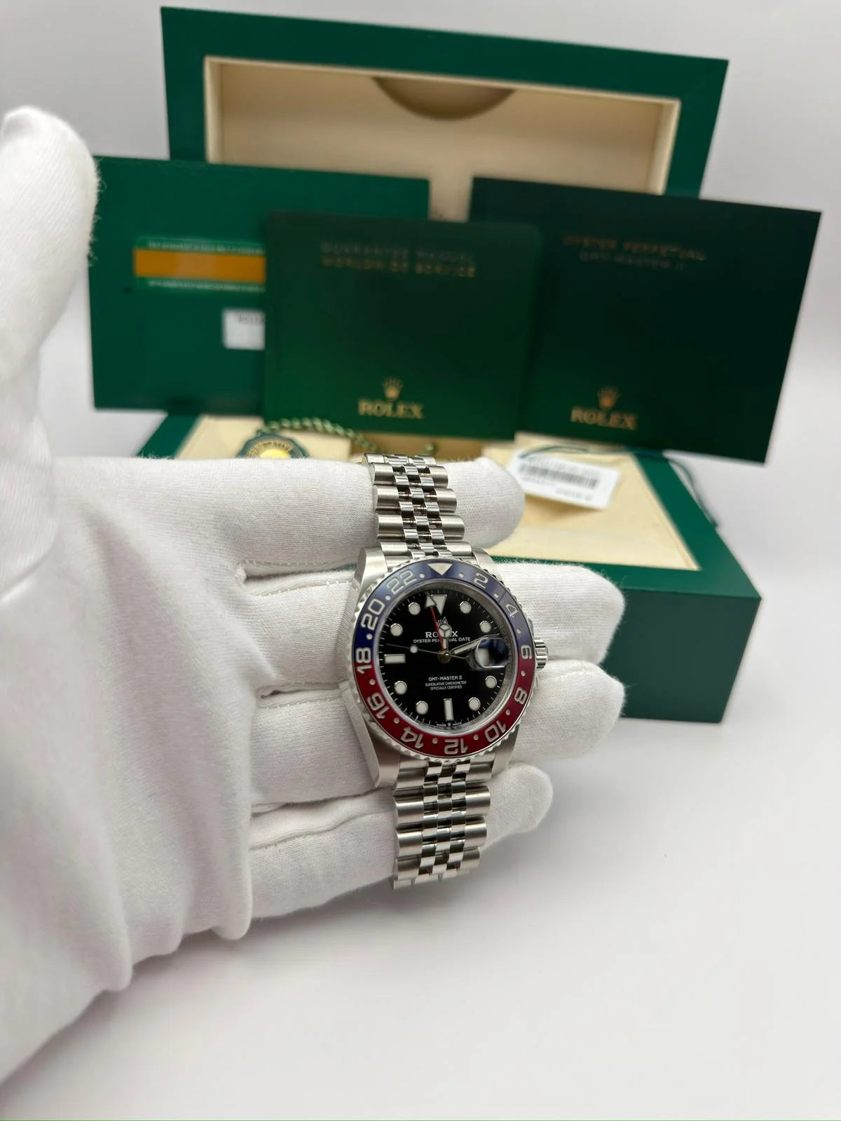 GMT Master II Pepsi Full Set 2020 - 126710 BLRO
