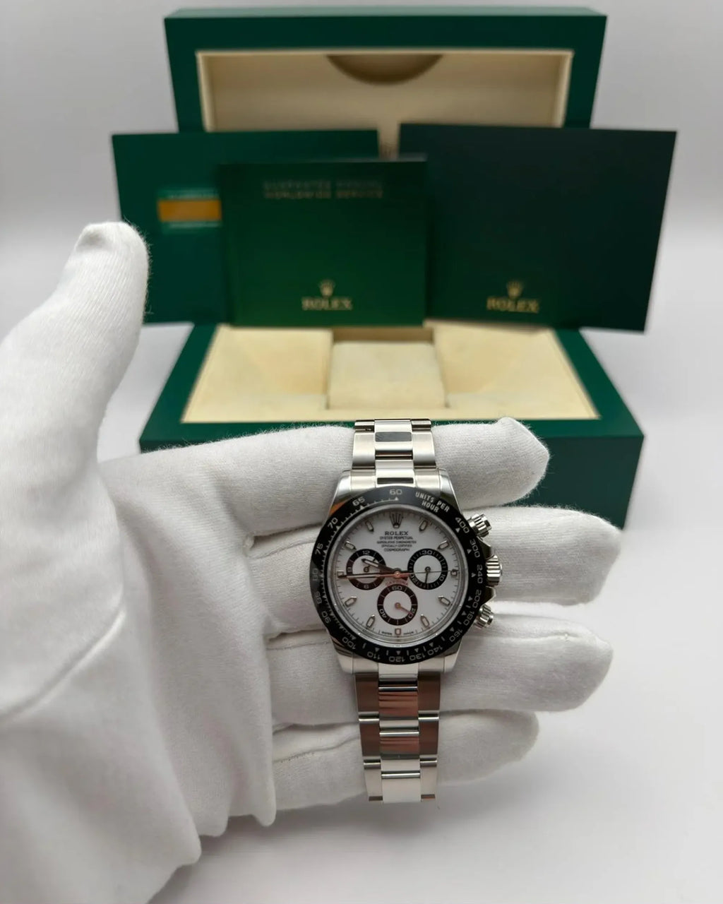 Daytona Cosmograph Panda White Dial Full Set 2019 – 116500LN