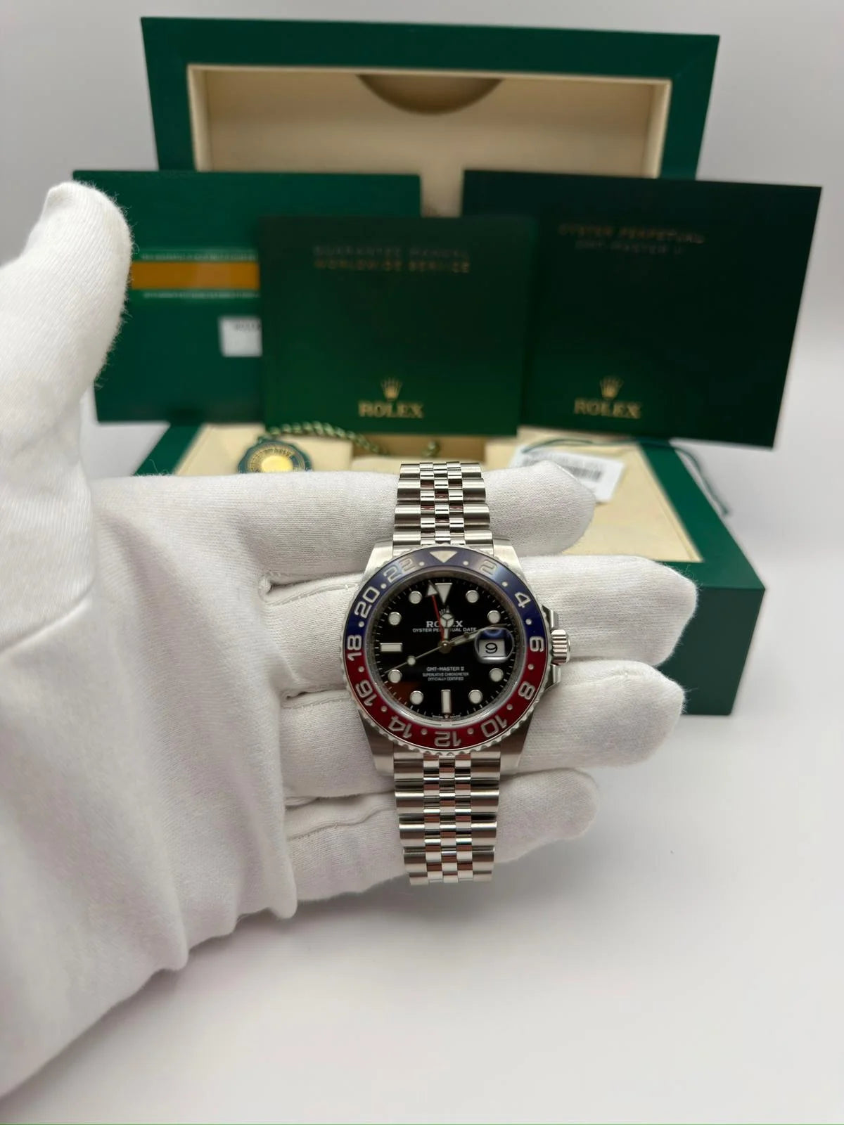 GMT Master II Pepsi Full Set 2020 - 126710 BLRO