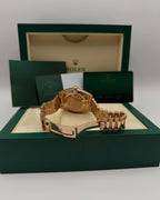 Day-Date 40 Chocolate Baguette Diamond Dial Full Set 2020 - 228235