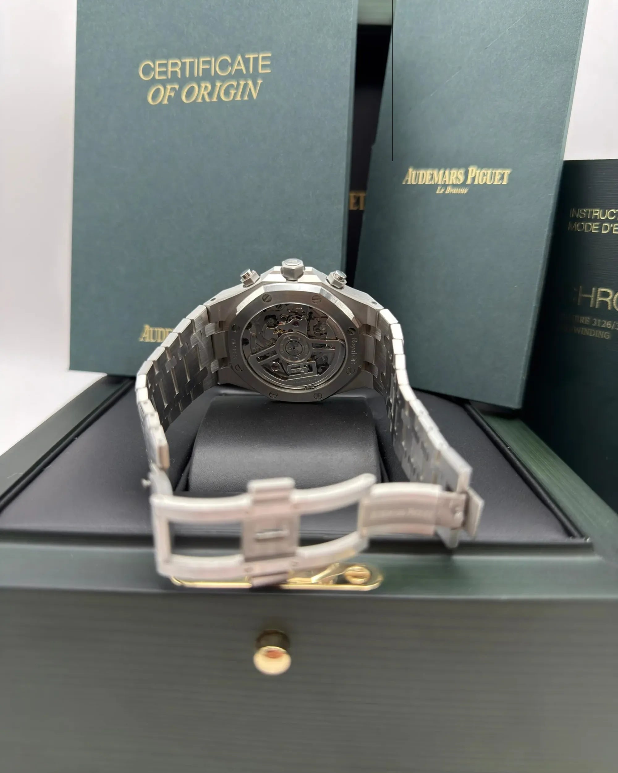 Royal Oak Chronograph 50th Anniversary Green Dial 2023 - 26240ST.OO.1320ST.04