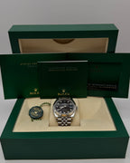 Datejust 41 Black Dial mit Diamantbesatz Full Set 2020 - 126334